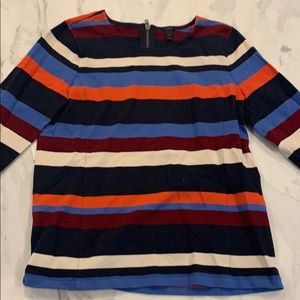 Jcrew striped blouse, Size S